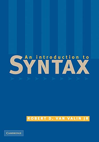 An Introduction to Syntax von Cambridge University Press